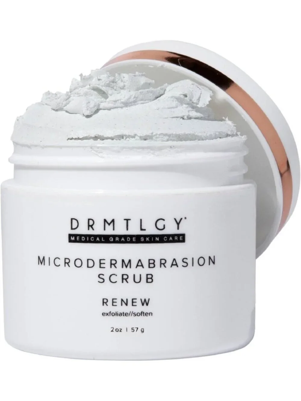 Gentle Microdermabrasion Scrub for Face - Exfoliating Facial Polish, 2 oz